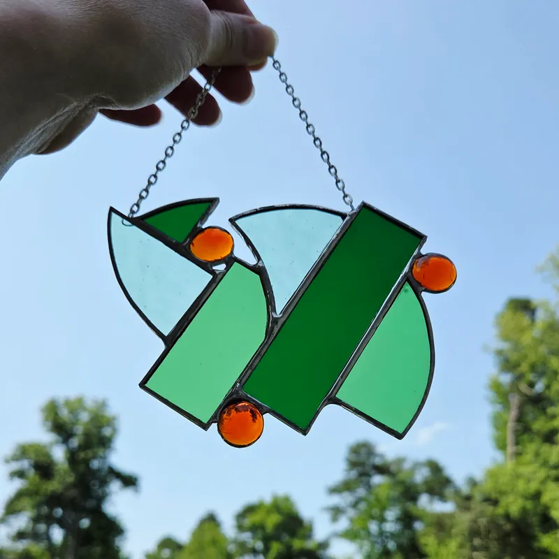 Make Your Own - Stained Glass Modern Abstract