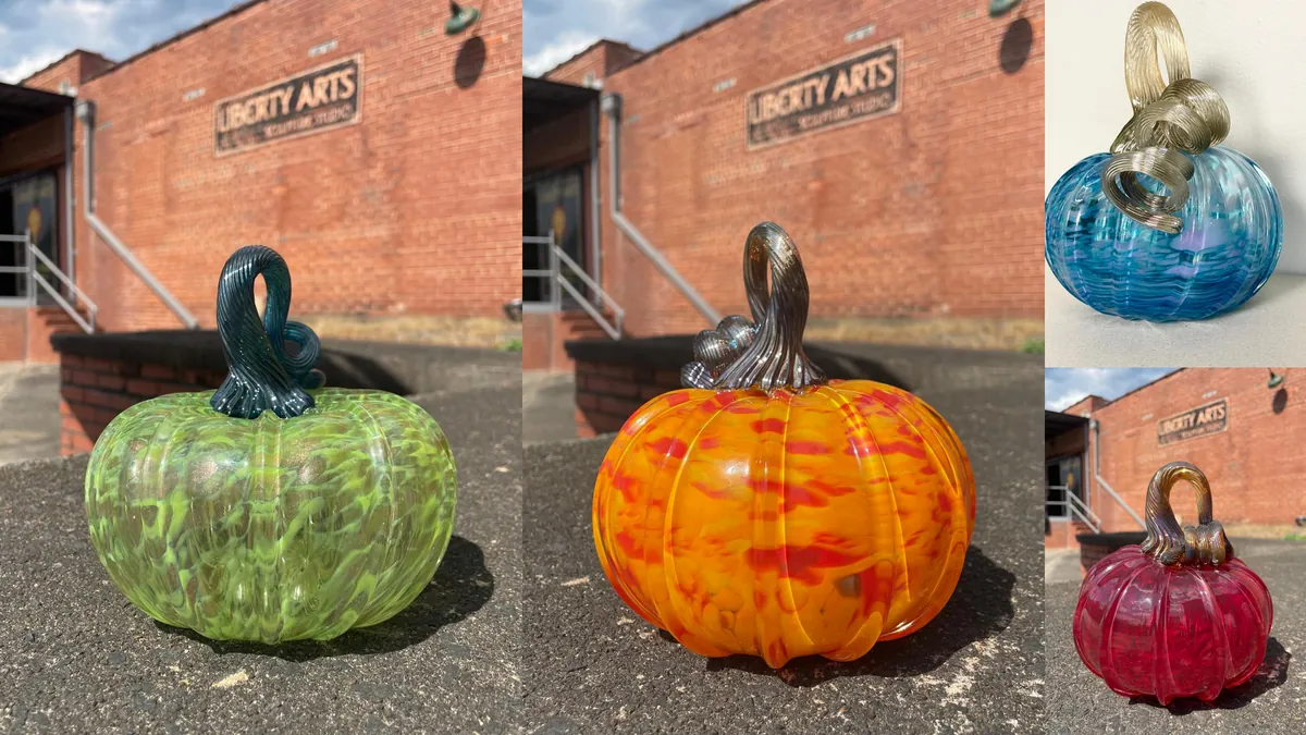 Make Your Own Glass Pumpkin