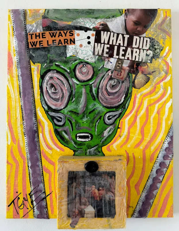 Therapeutic Mixed Media Painting