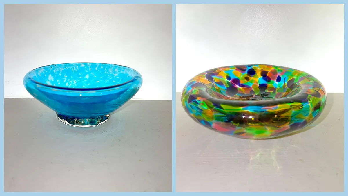 Make Your Own Sunken Glass Bowl  (GOOGLE PRIVATE CLASS)(b)