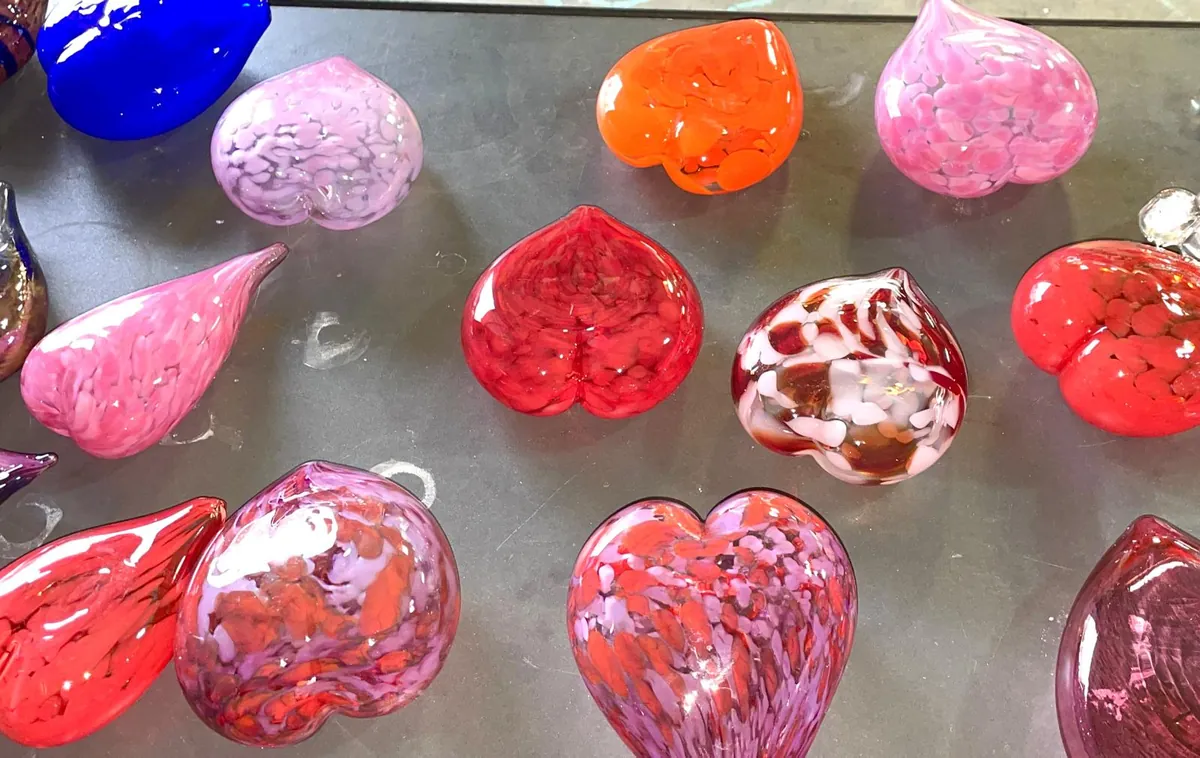 Make Your Own Glass Hearts