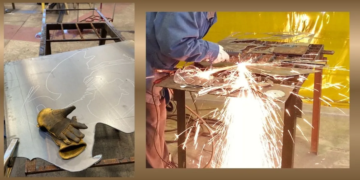 Drawing with Fire! Plasma Cutting