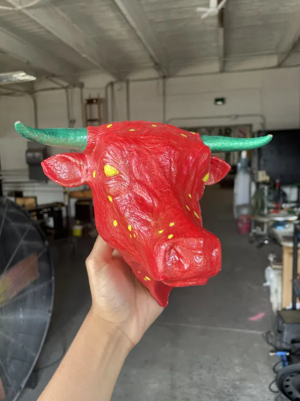 Paint-a-Bull Mixed Media Workshop - PRIVATE CLASS: Lucid Dream VR, Sydney