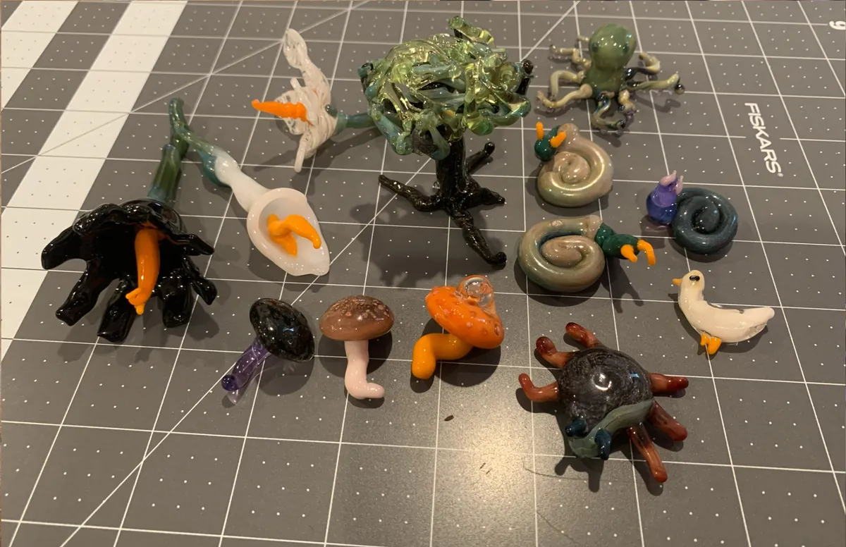 Glass Flameworking - Small Critters and Charms