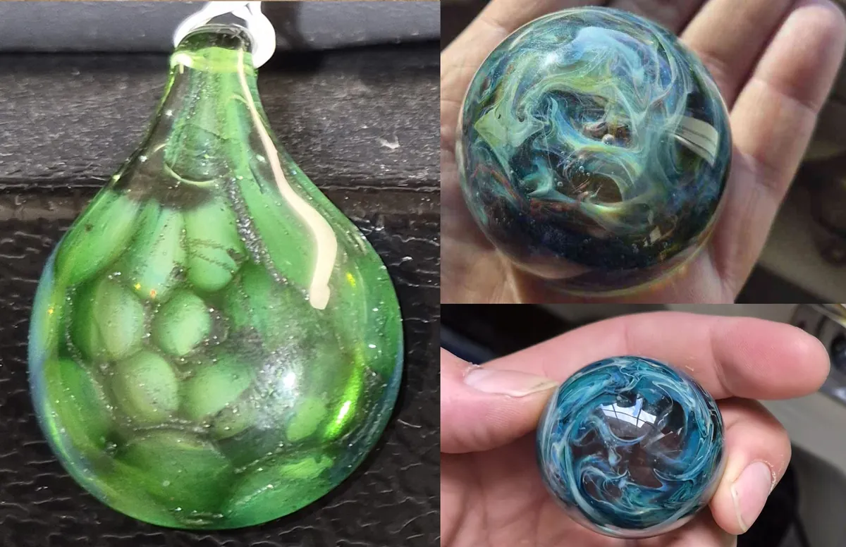 Glass Flameworking - Paperweights, Pendants, and Marbles