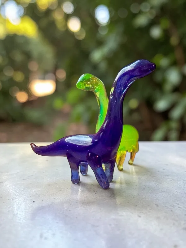Flameworking: Make your own mini glass dinos (Private for Katie)