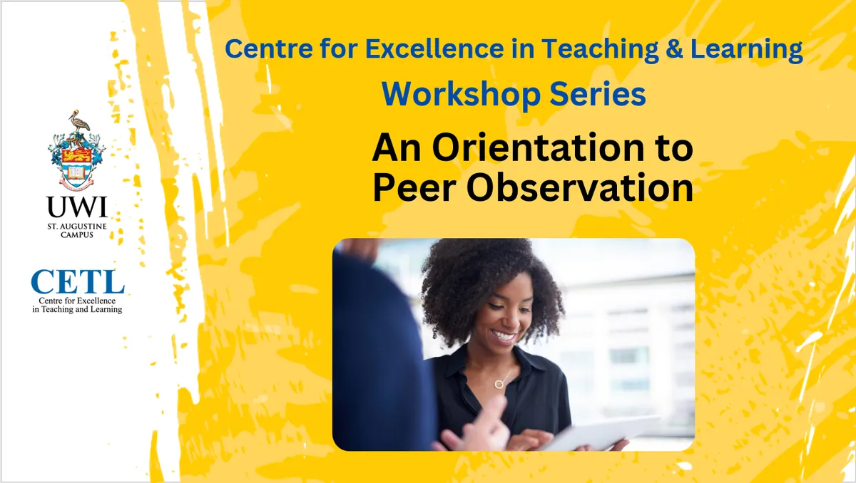 Peer Observation Orientation Webinar