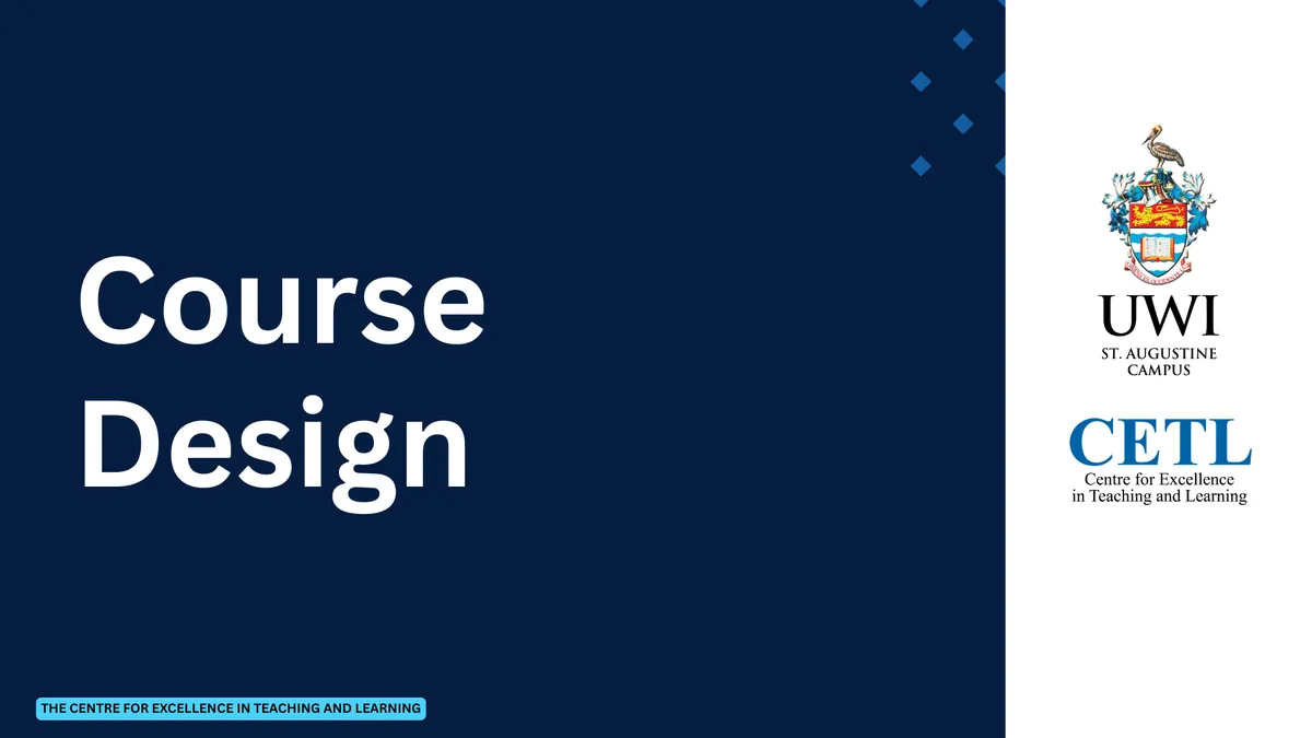 Effective Course Design