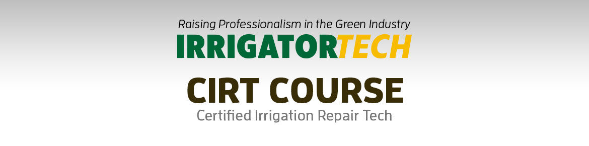 Certified Irrigation Repair Technician (NIGHT COURSE)