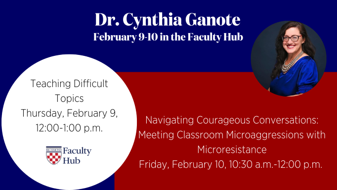 Cynthia Ganote, Teaching Difficult Topics