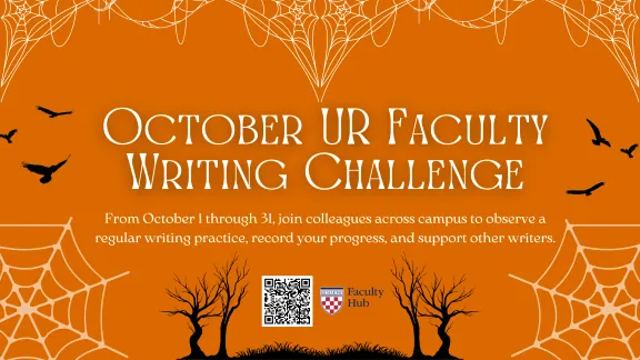 October 2025 UR Faculty Writing Challenge