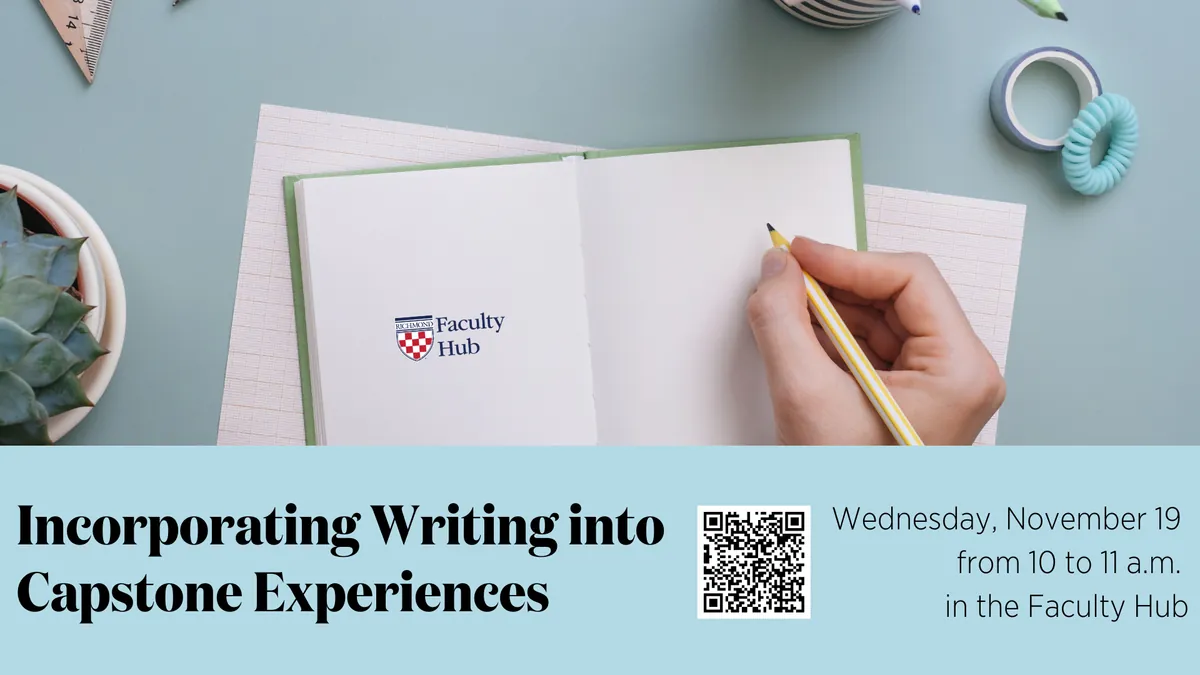 Incorporating Writing into Capstone Experiences