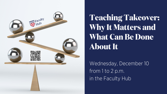 When Teaching Takes Over: Why It Matters and What Can Be Done About It