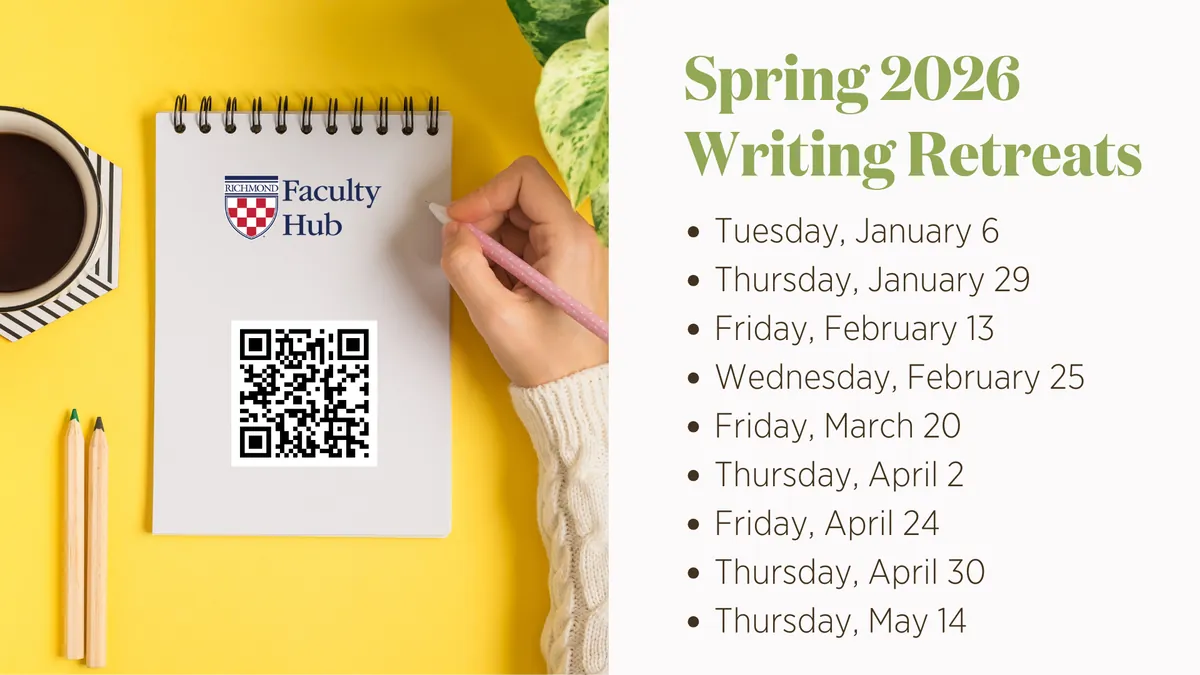 Faculty Hub Writing Retreat