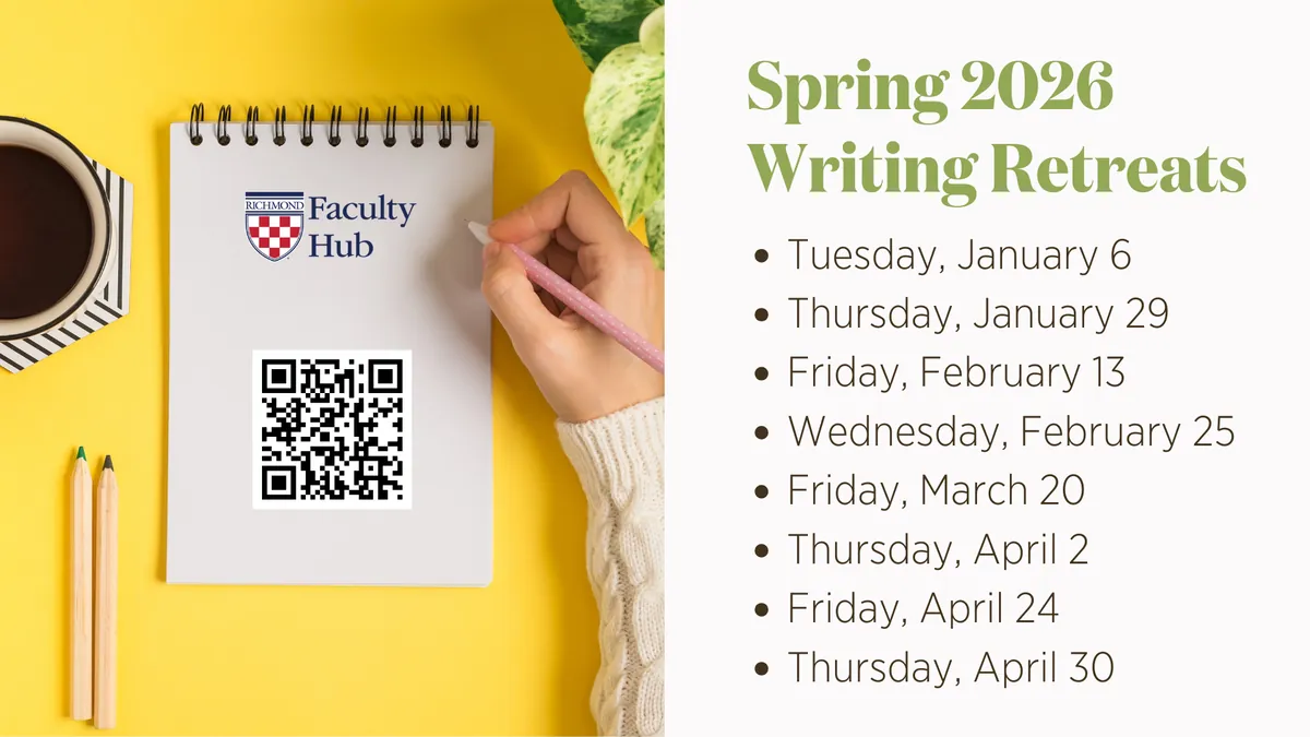 Faculty Hub Writing Retreat