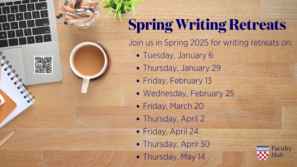 Faculty Hub Writing and Grading Retreat