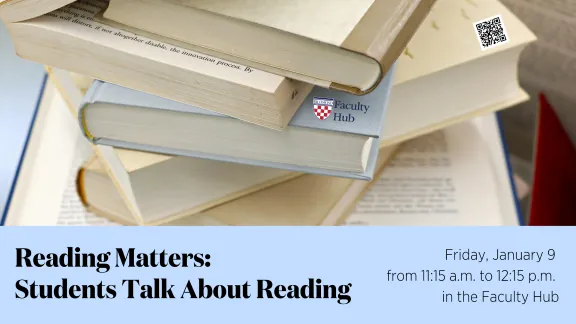 Reading Matters: Students Talk About Reading