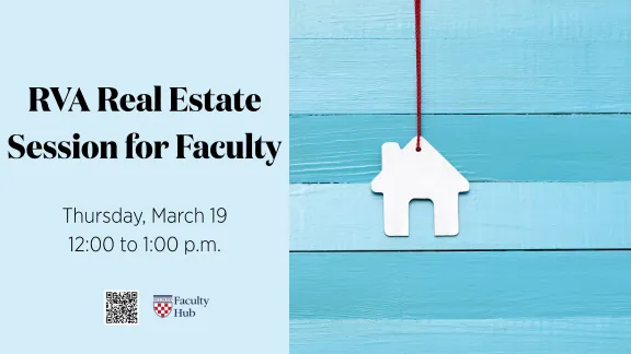 RVA Real Estate Session for Faculty
