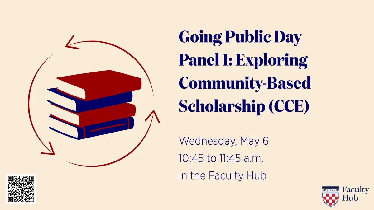 Going Public Day - Panel 1: Exploring Community-Based Scholarship (CCE)
