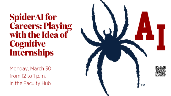 SpiderAI for Careers: Playing with the Idea of Cognitive Internships