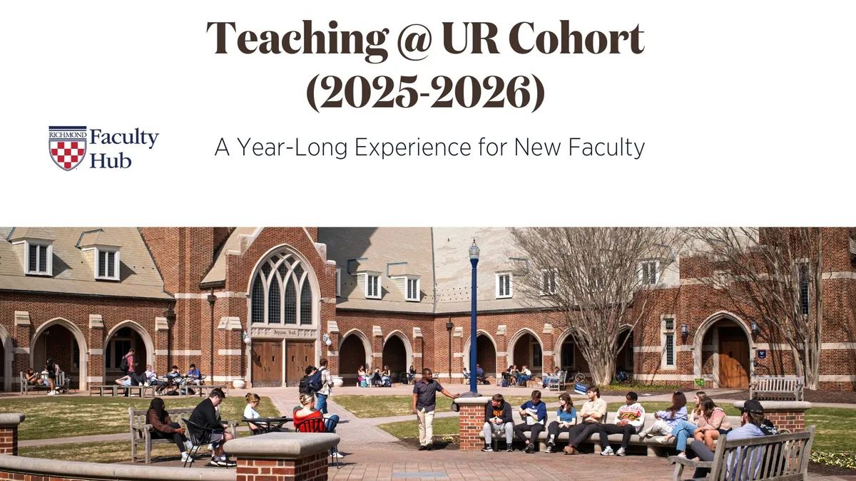 Teaching@UR Cohort (for new faculty)