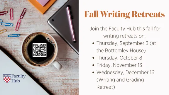 Faculty Hub Writing Retreat