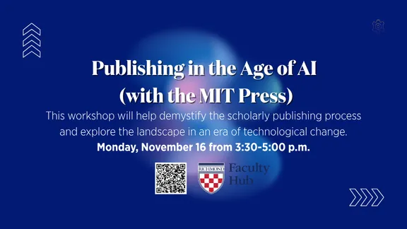 Publishing in the Age of AI (with the MIT Press)