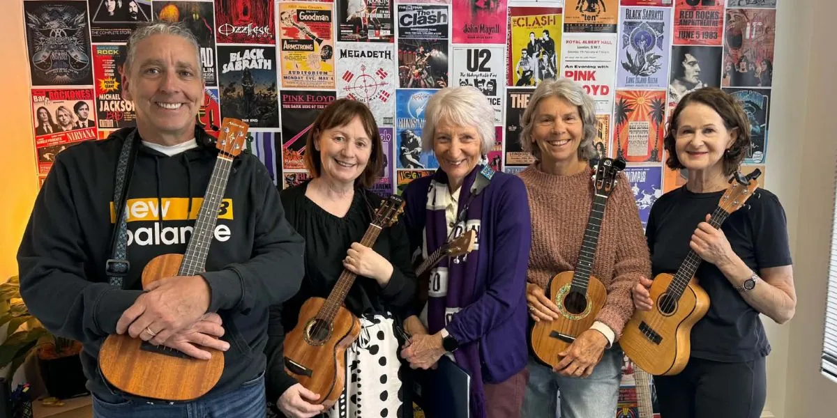 UKULELE:  Progressive Beginner (Wednesday 10:45am) *Join Anytime