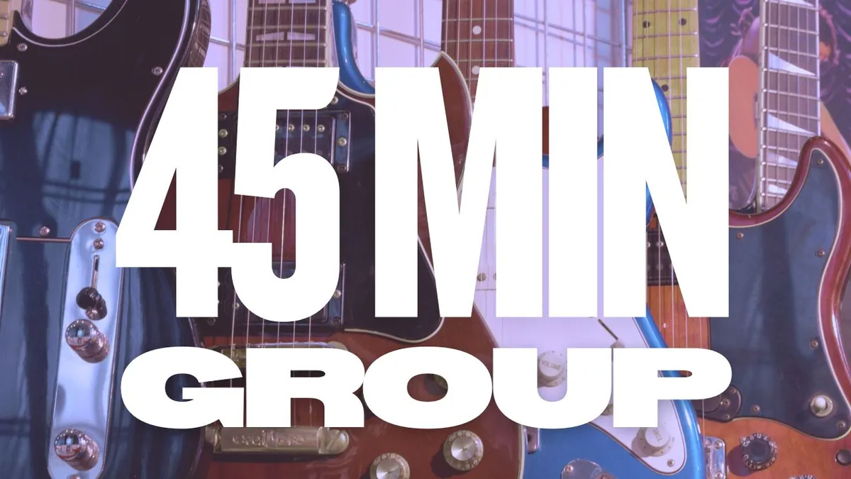 Term 1, 2026 45 Minute Group Music Lessons (Fri 4:15pm)