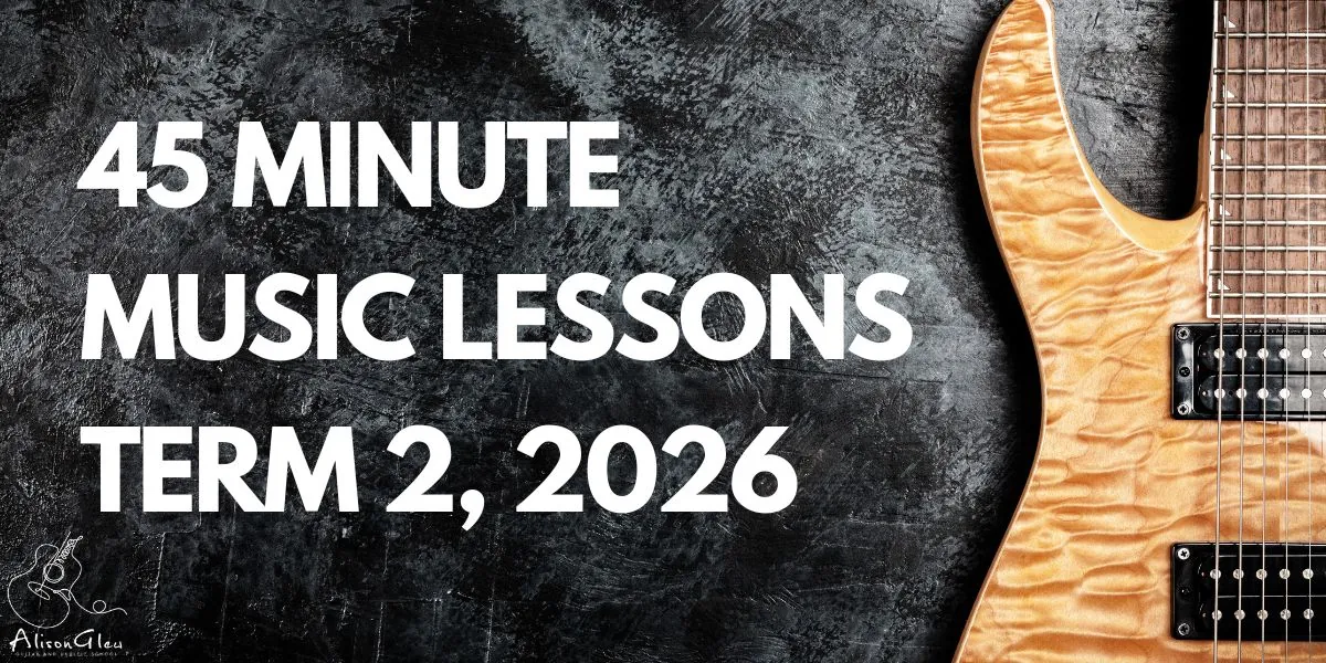 Term 2, 2026 (45 min) Weekly Music Lessons