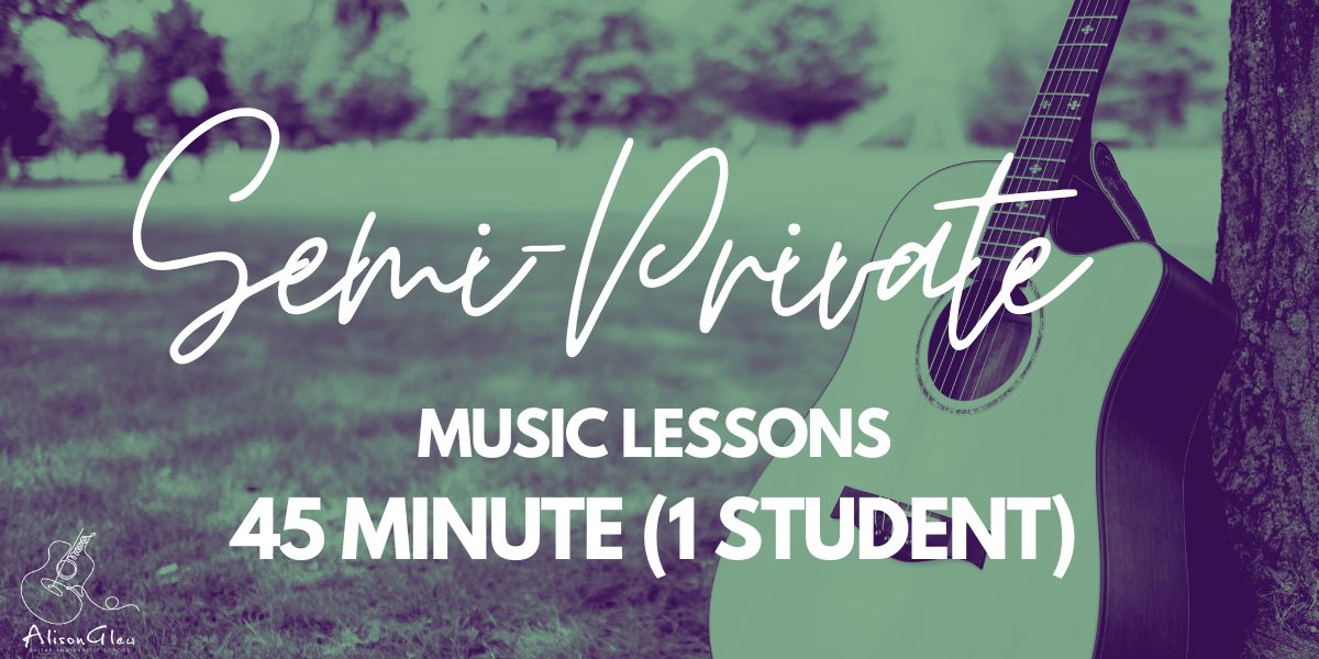 Term 4, 2026 (Semi-Private) 45 Minute Weekly Music Lessons (Single Student Enrolment)
