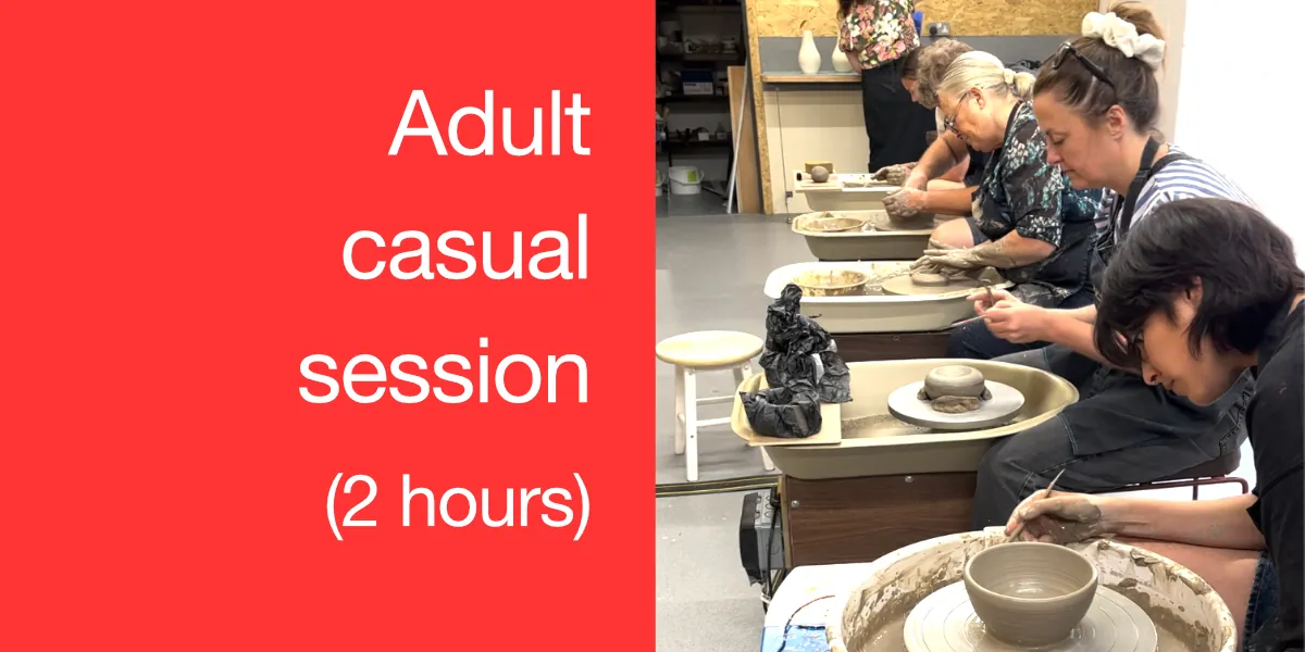 Wednesday afternoon adult casual session - (2 hrs)