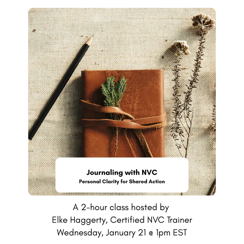 Journaling with NVC: Personal Clarity for Shared Action