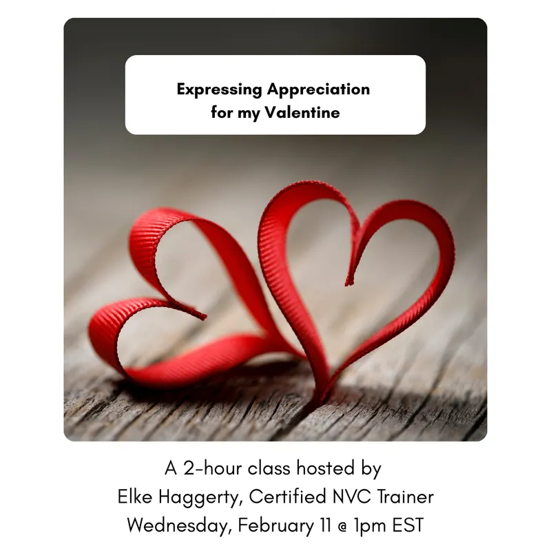 Expressing Appreciation for my Valentine