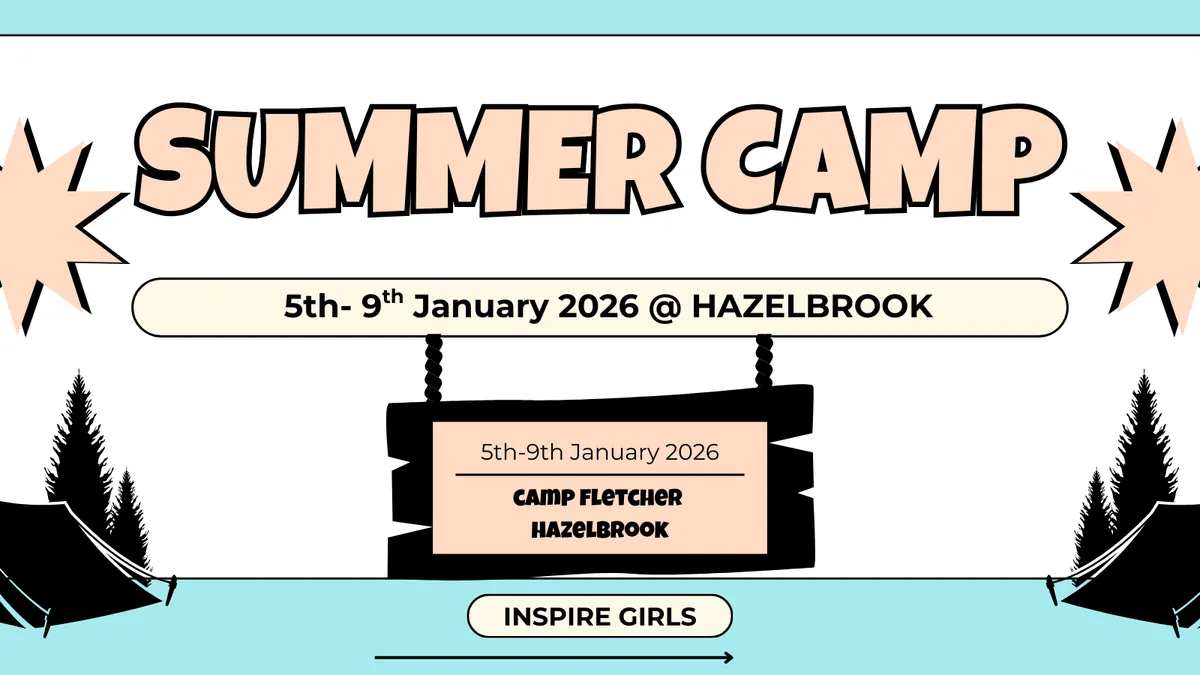 Inspire Girls Summer Camp 2026 @ Hazelbrook