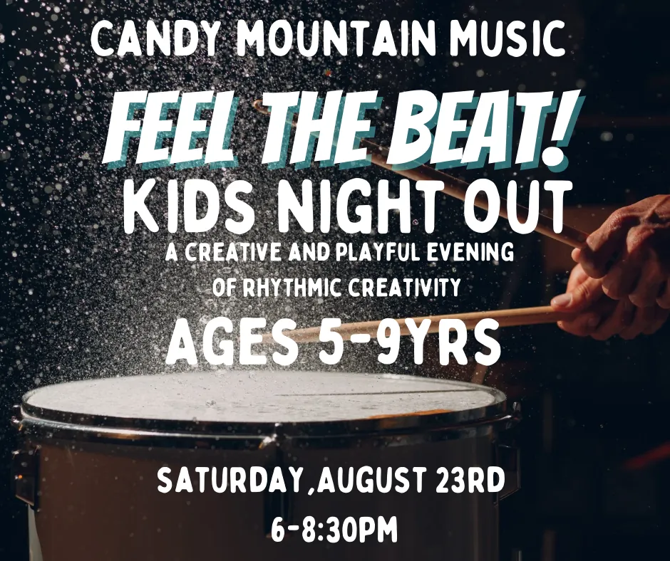 Kids Night Out ‘’FEEL THE BEAT’  (Drop off Ages 5-9yrs)