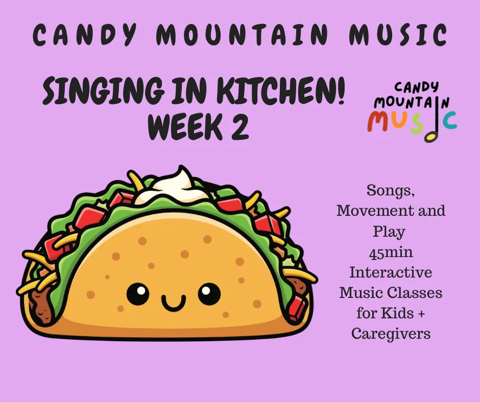 (Ages 1-3y) KITCHEN: WEEK 2! SUN 10am