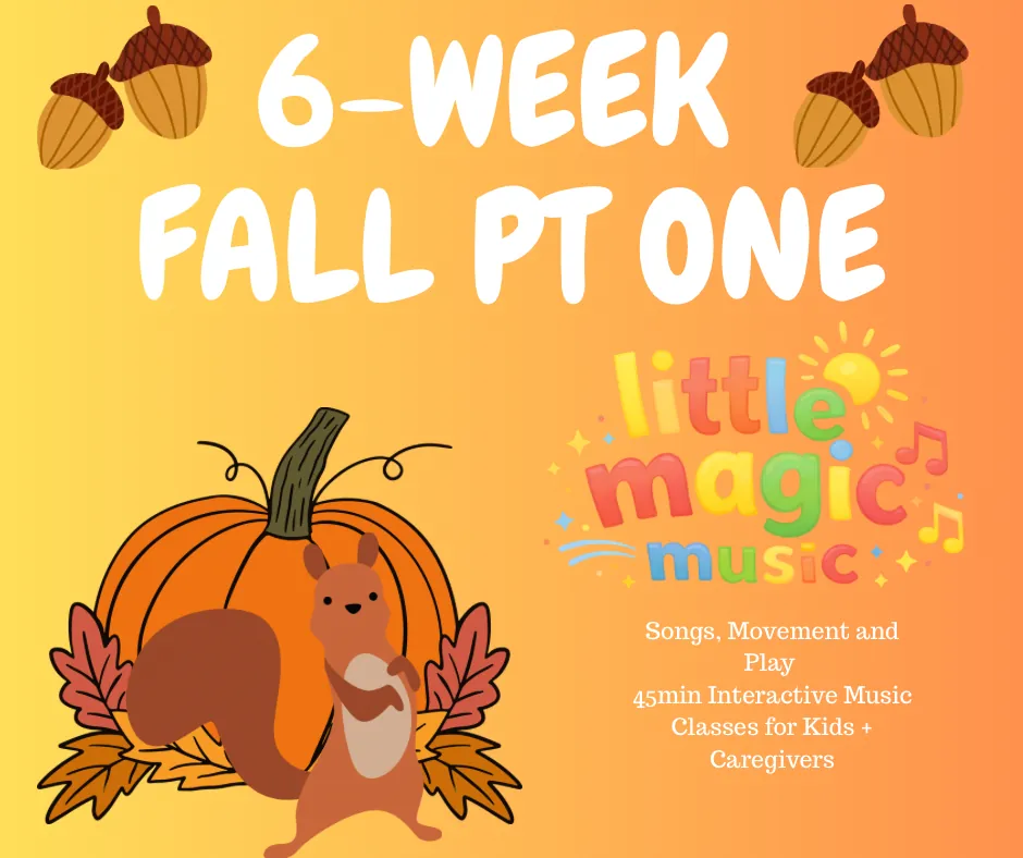 (6-week Session) 12:45PM BABY MUSIC: Ages 6m-18m