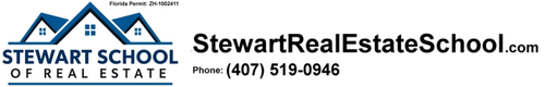 STEWART SCHOOL OF REAL ESTATE - Florida Permit #: ZH-1002411