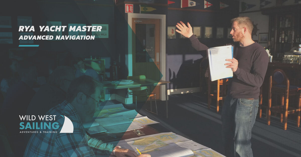 OCT 24th | RYA YACHTMASTER / COASTAL SKIPPER  NAVIGATION | SLIGO | Classroom & Online