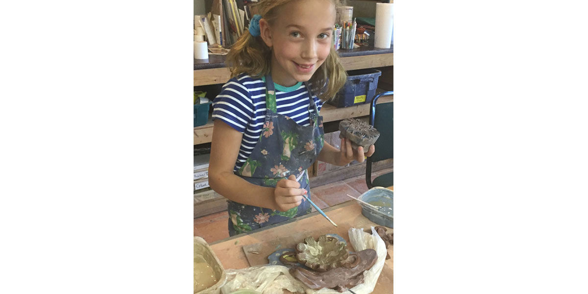 Kids - Home School Clay Hand building - May 17