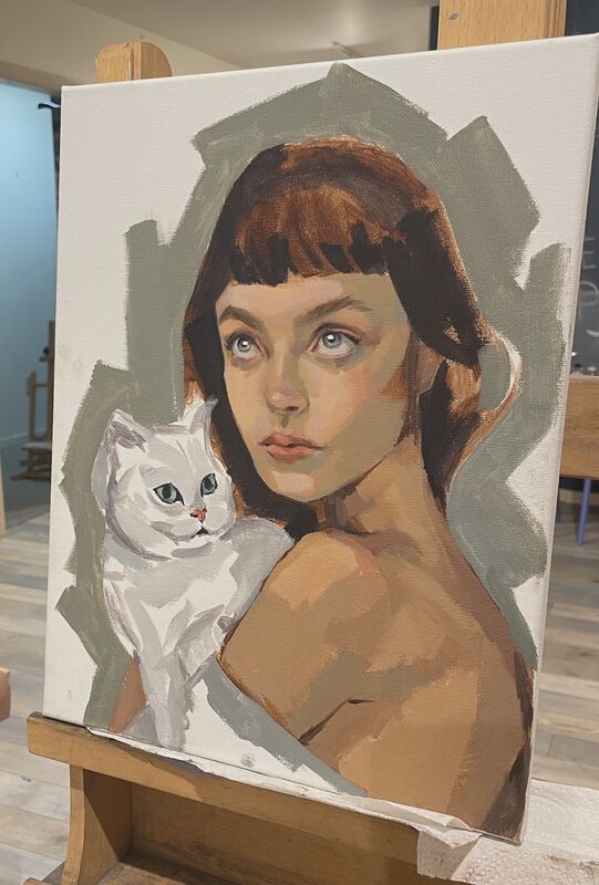 Portraiture in Oils -  Evening Session 4