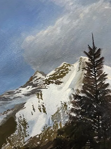 Gouache and the Landscape