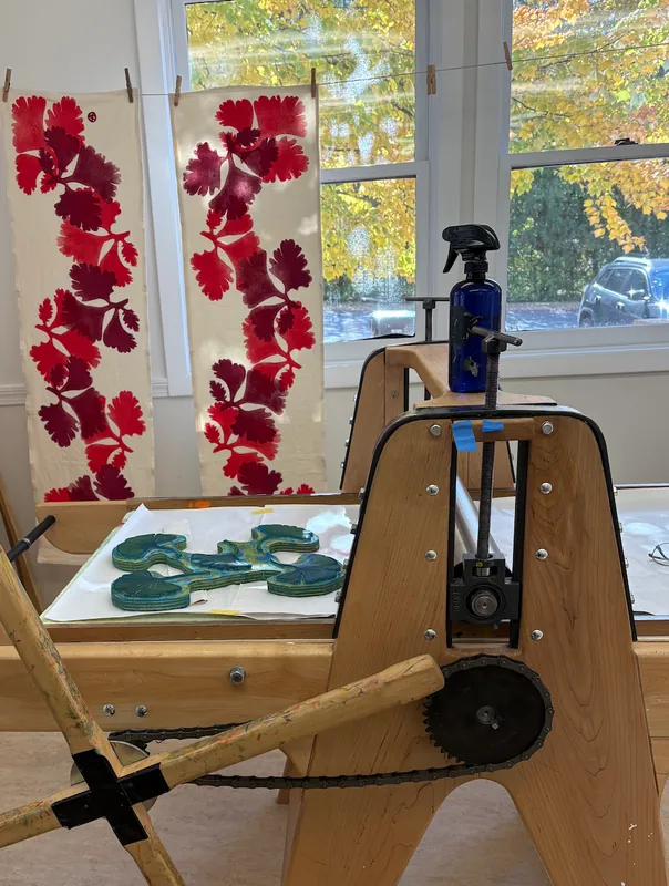 Printmaking on Fabric Workshop