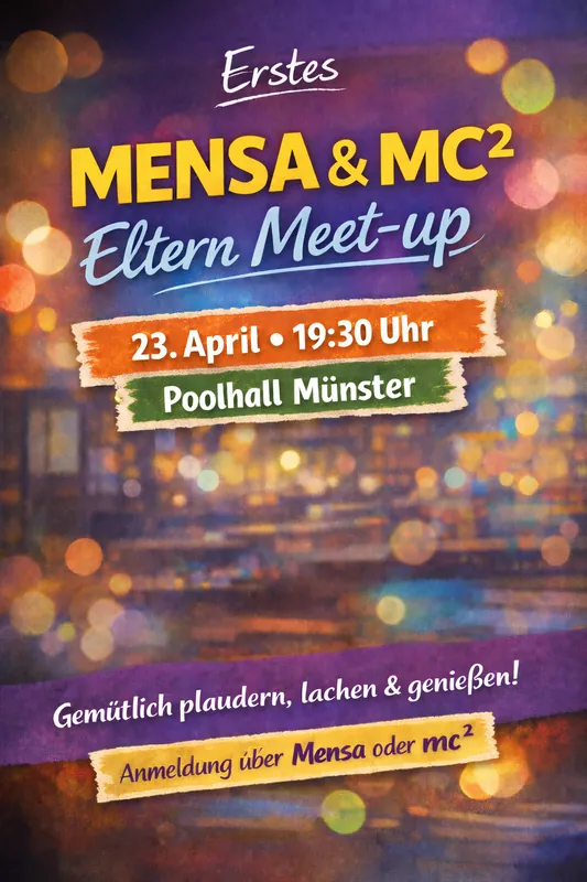 Erstes Mensa & mc² Eltern-Meet-up