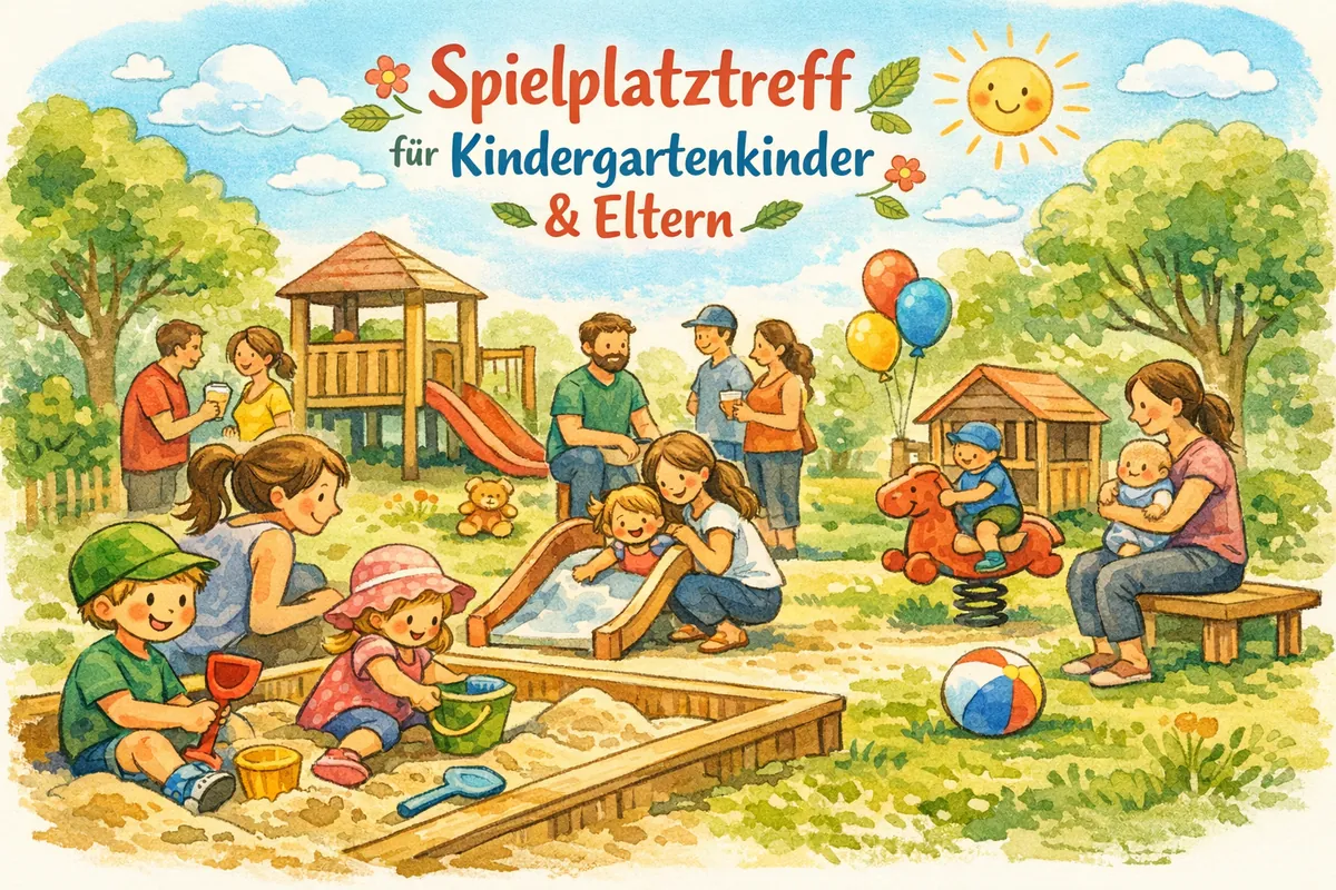 Spielplatztreff für Kindergartenkinder & Eltern
