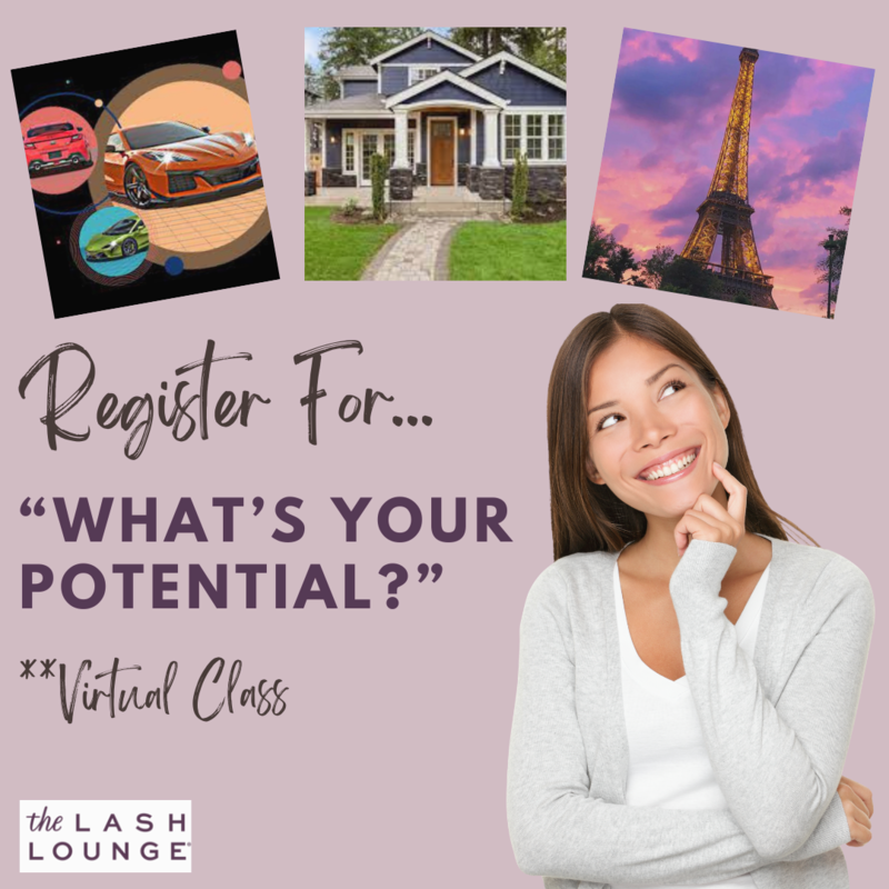 "What's Your Potential?" Class**ALL Stylists**Please take note of the extended time due to a content addition by Chantel