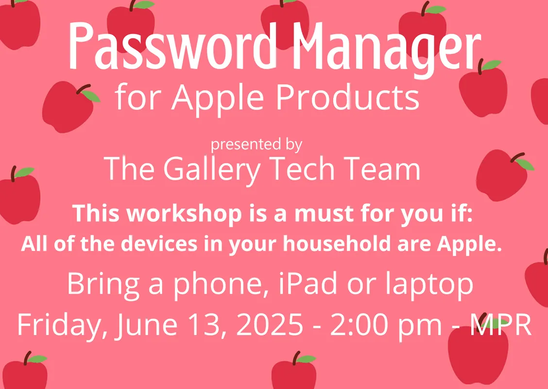 Password Manager for Apple Products