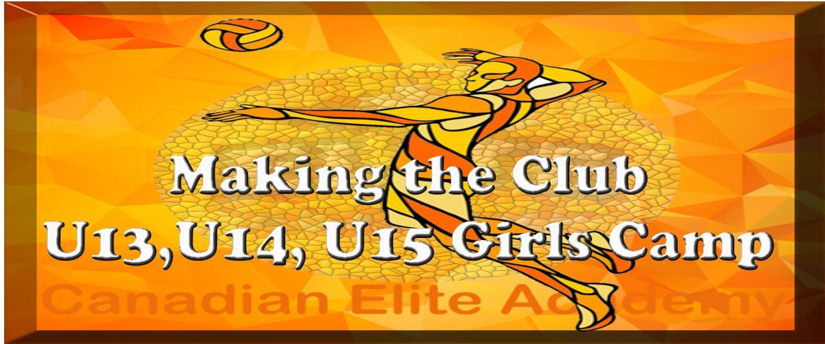 Making the Club U13 U14 U15 Girls