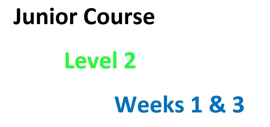 Level 2 Basic Skills. Weeks 1 and 3.